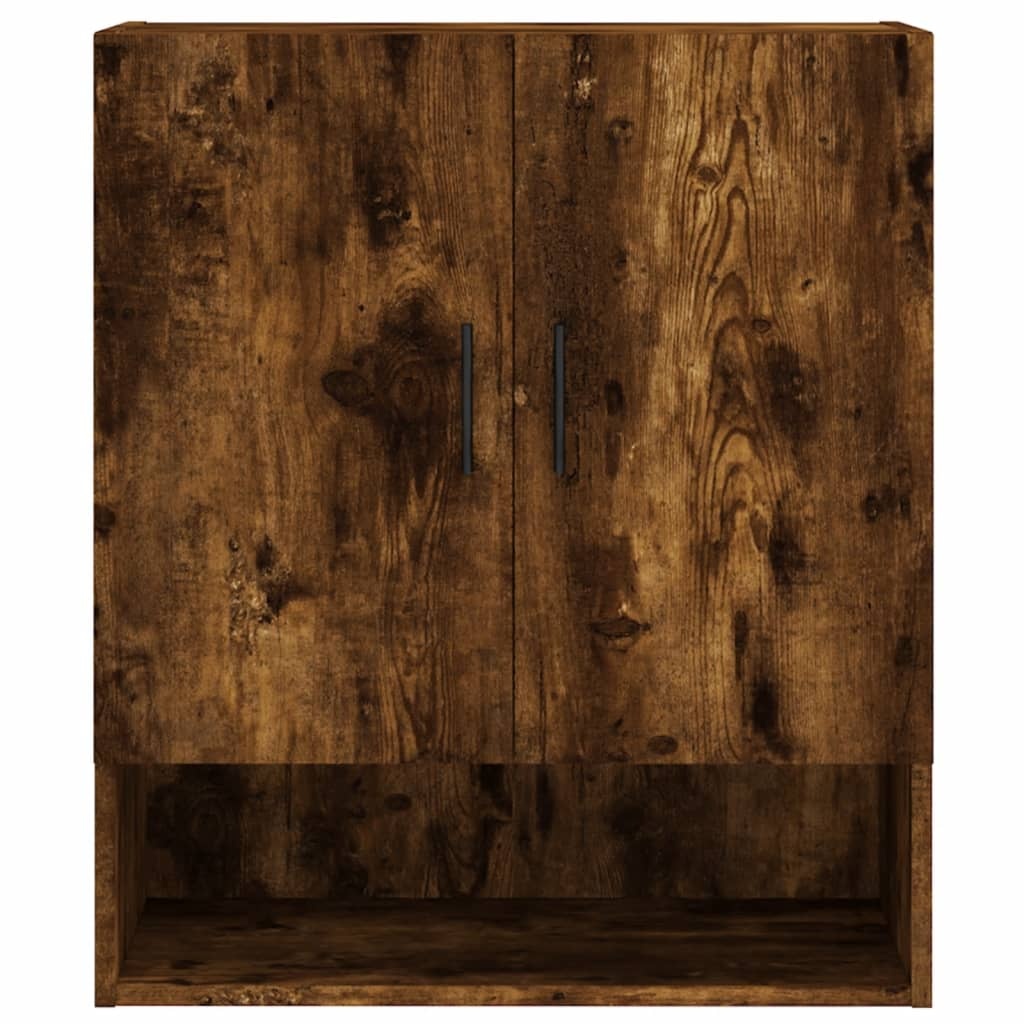 VidaXL Wandkast 60x31x70 cm bewerkt hout gerookt eikenkleurig