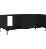 VidaXL Salontafel 102x50x40 cm bewerkt hout zwart
