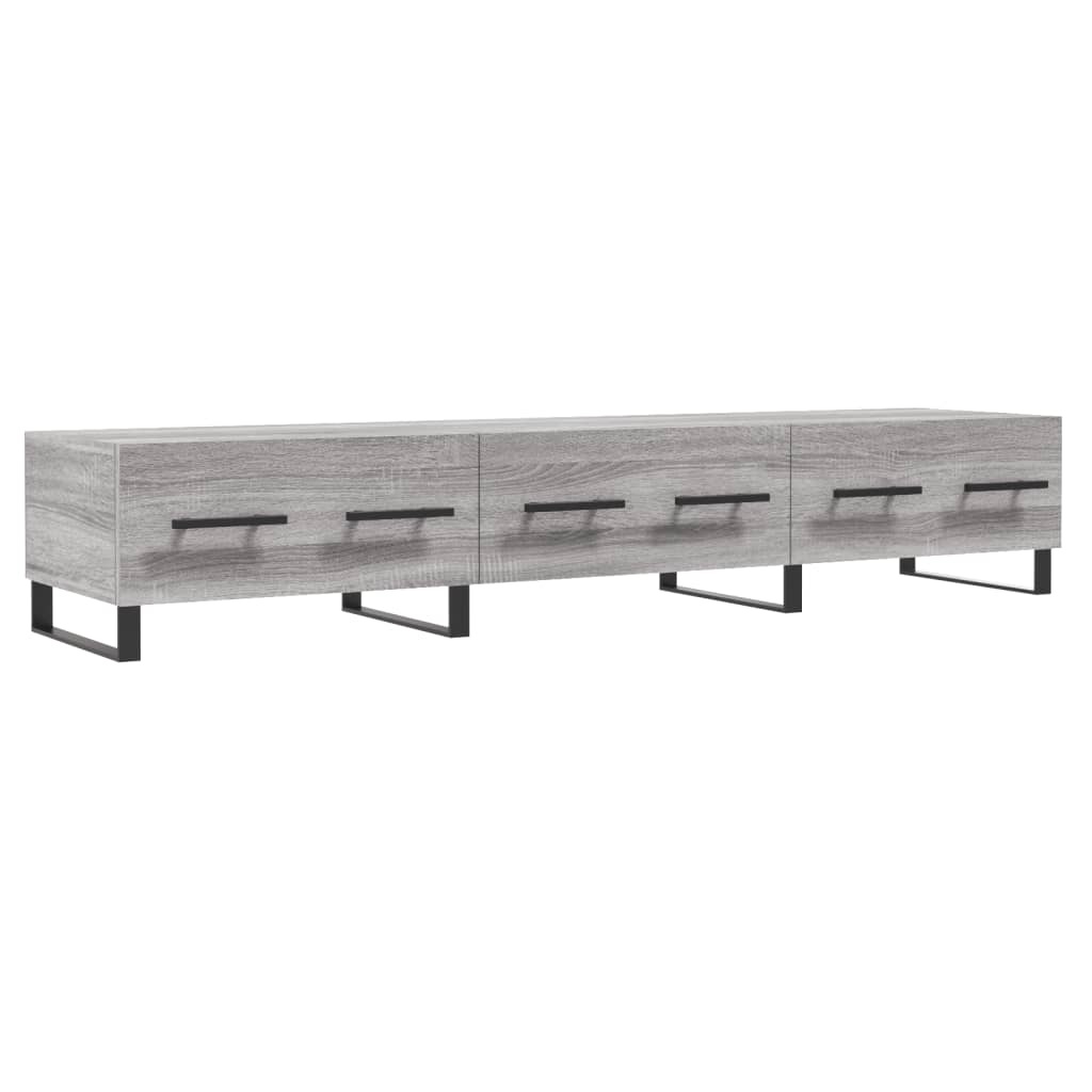 VidaXL Tv-meubel 150x36x30 cm bewerkt hout grijs sonoma eikenkleurig