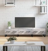 VidaXL Tv-meubel 150x36x30 cm bewerkt hout betongrijs