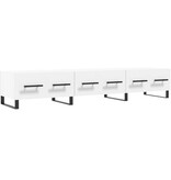 VidaXL Tv-meubel 150x36x30 cm bewerkt hout wit