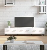 VidaXL Tv-meubel 150x36x30 cm bewerkt hout wit