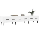 VidaXL Tv-meubel 150x36x30 cm bewerkt hout wit