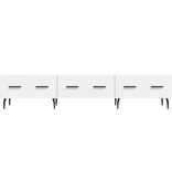 VidaXL Tv-meubel 150x36x30 cm bewerkt hout wit