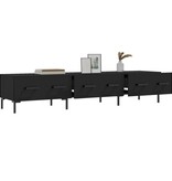 VidaXL Tv-meubel 150x36x30 cm bewerkt hout zwart