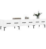 VidaXL Tv-meubel 150x36x30 cm bewerkt hout wit