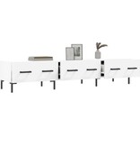 VidaXL Tv-meubel 150x36x30 cm bewerkt hout wit