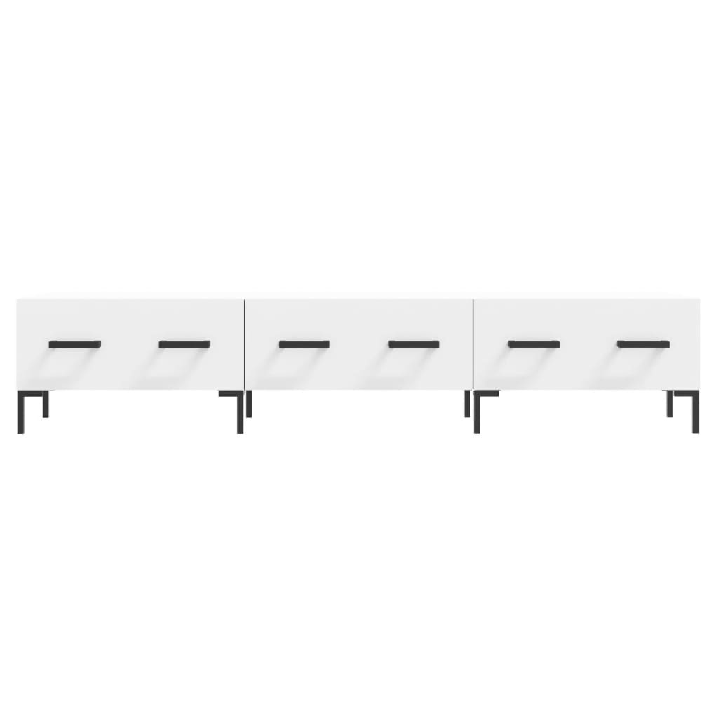 VidaXL Tv-meubel 150x36x30 cm bewerkt hout wit
