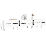 VidaXL Tv-meubel 150x36x30 cm bewerkt hout hoogglans wit