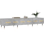 VidaXL Tv-meubel 150x36x30 cm bewerkt hout betongrijs