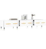 VidaXL Tv-meubel 150x36x30 cm bewerkt hout wit