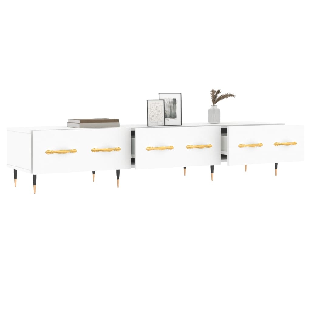 VidaXL Tv-meubel 150x36x30 cm bewerkt hout wit