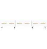 VidaXL Tv-meubel 150x36x30 cm bewerkt hout wit