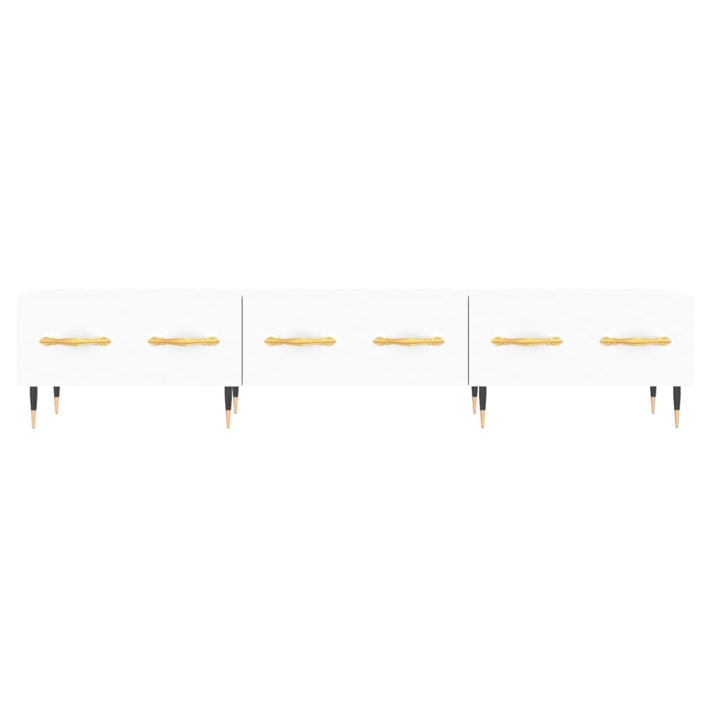 VidaXL Tv-meubel 150x36x30 cm bewerkt hout wit