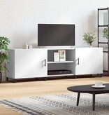 VidaXL Tv-meubel 150x30x50 cm bewerkt hout wit