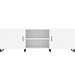 VidaXL Tv-meubel 150x30x50 cm bewerkt hout wit