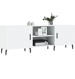 VidaXL Tv-meubel 150x30x50 cm bewerkt hout wit