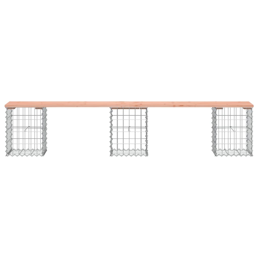 VidaXL Tuinbank schanskorfontwerp 203x31x42 cm massief douglashout