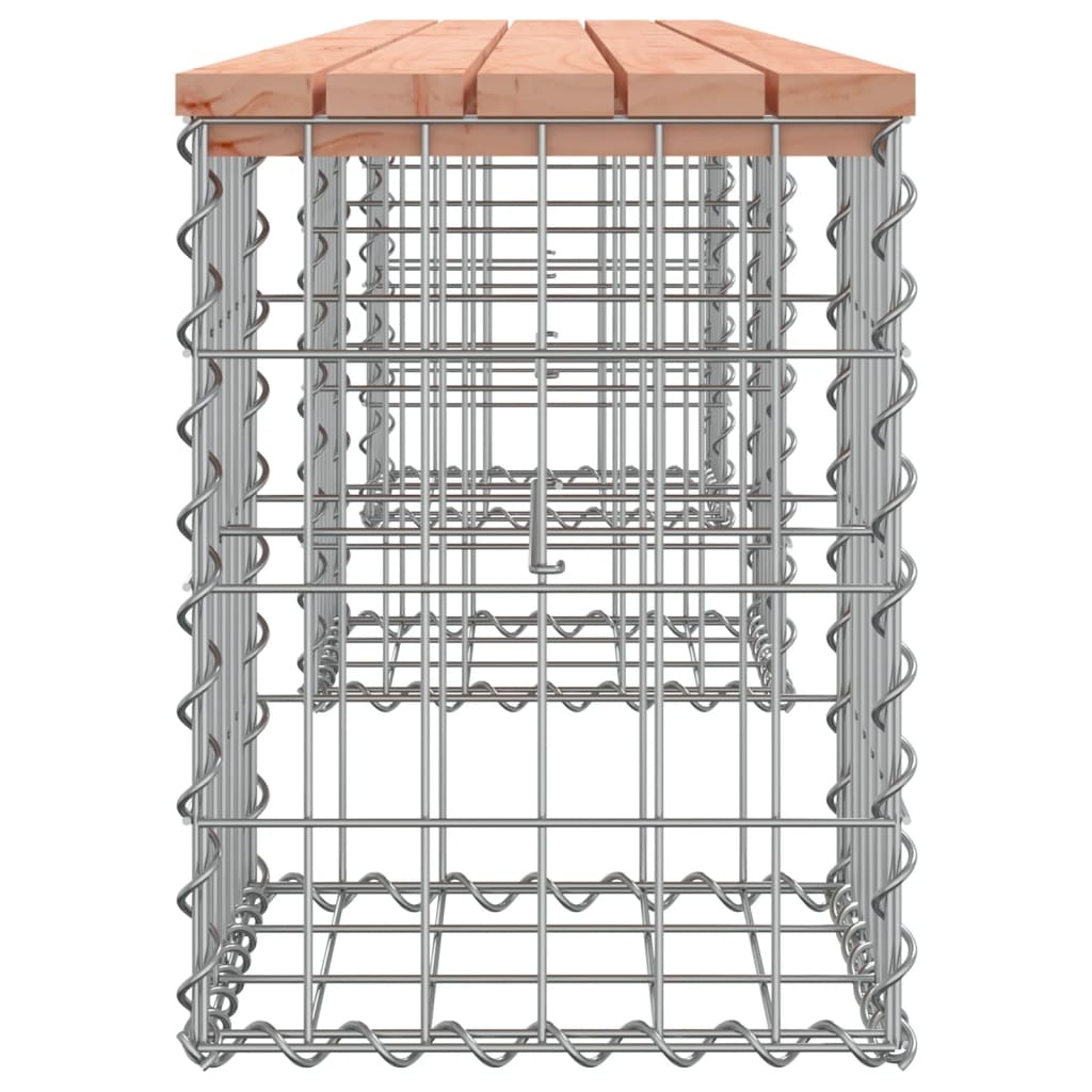 VidaXL Tuinbank schanskorfontwerp 203x31x42 cm massief douglashout