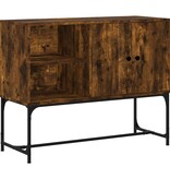 VidaXL Dressoir 100x40x79,5 cm bewerkt hout gerookt eikenkleurig