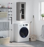 VidaXL Hangkast 34,5x34x90 cm grijs sonoma eikenkleurig