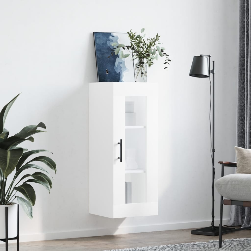 VidaXL Hangkast 34,5x34x90 cm wit