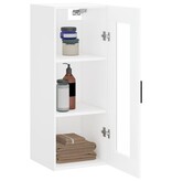 VidaXL Hangkast 34,5x34x90 cm wit