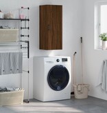 VidaXL Hangkast 34,5x34x90 cm bruineikenkleurig
