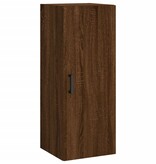 VidaXL Hangkast 34,5x34x90 cm bruineikenkleurig