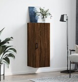 VidaXL Hangkast 34,5x34x90 cm bruineikenkleurig