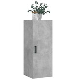 VidaXL Hangkast 34,5x34x90 cm betongrijs