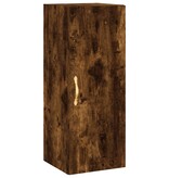 VidaXL Hangkast 34,5x34x90 cm gerookt eikenkleurig