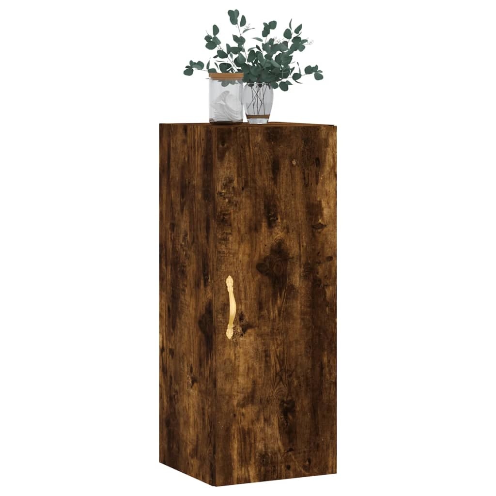VidaXL Hangkast 34,5x34x90 cm gerookt eikenkleurig
