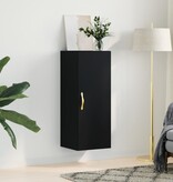 VidaXL Hangkast 34,5x34x90 cm zwart