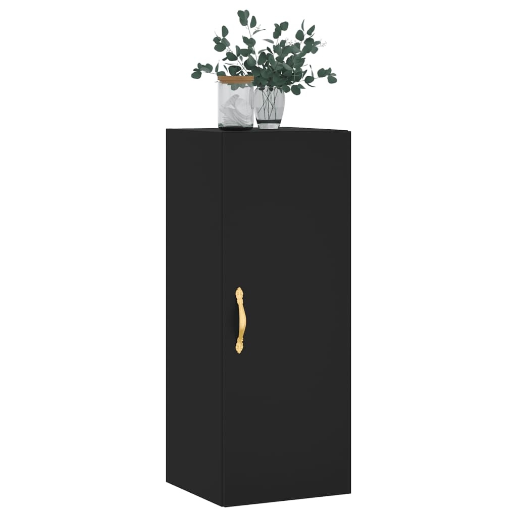 VidaXL Hangkast 34,5x34x90 cm zwart