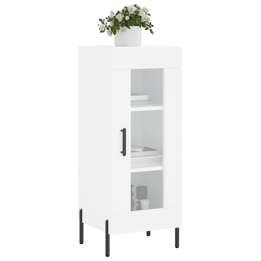 VidaXL Dressoir 34,5x34x90 cm bewerkt hout wit
