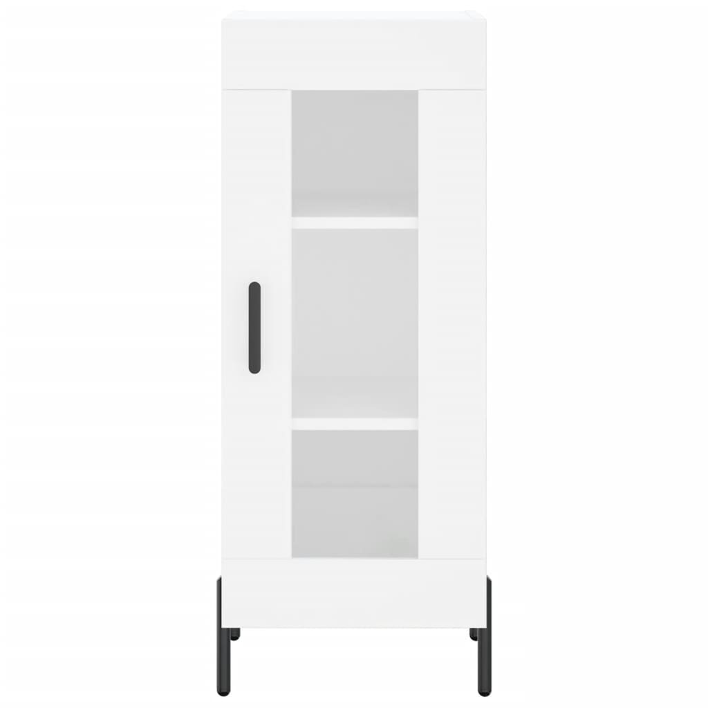 VidaXL Dressoir 34,5x34x90 cm bewerkt hout wit