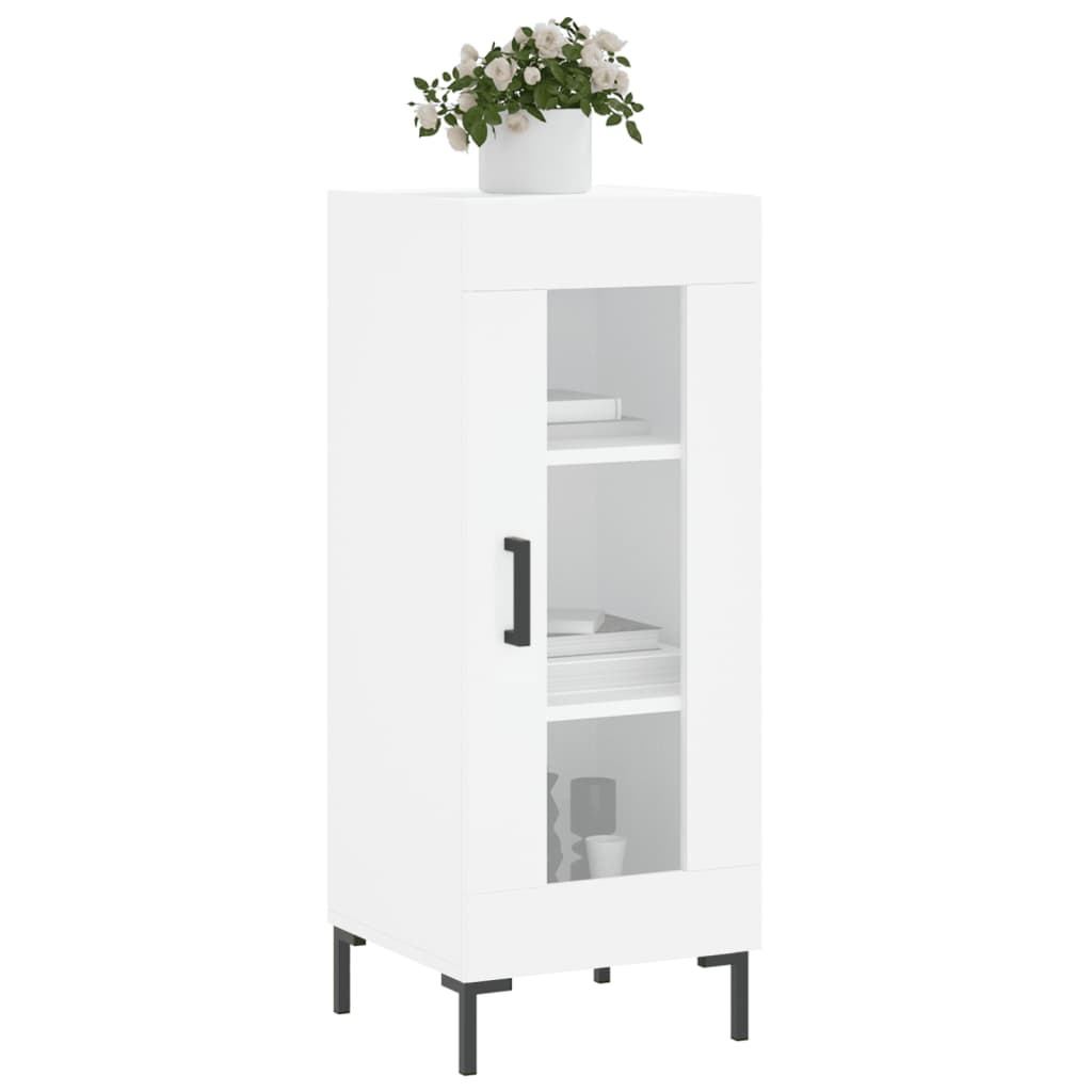 VidaXL Dressoir 34,5x34x90 cm bewerkt hout wit