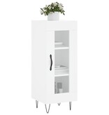 VidaXL Dressoir 34,5x34x90 cm bewerkt hout wit