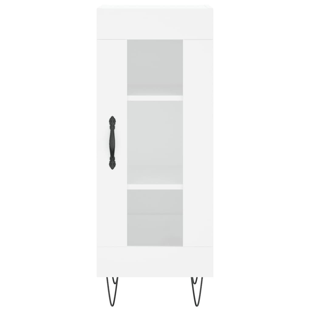 VidaXL Dressoir 34,5x34x90 cm bewerkt hout wit