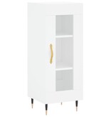 VidaXL Dressoir 34,5x34x90 cm bewerkt hout wit