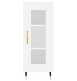 VidaXL Dressoir 34,5x34x90 cm bewerkt hout wit