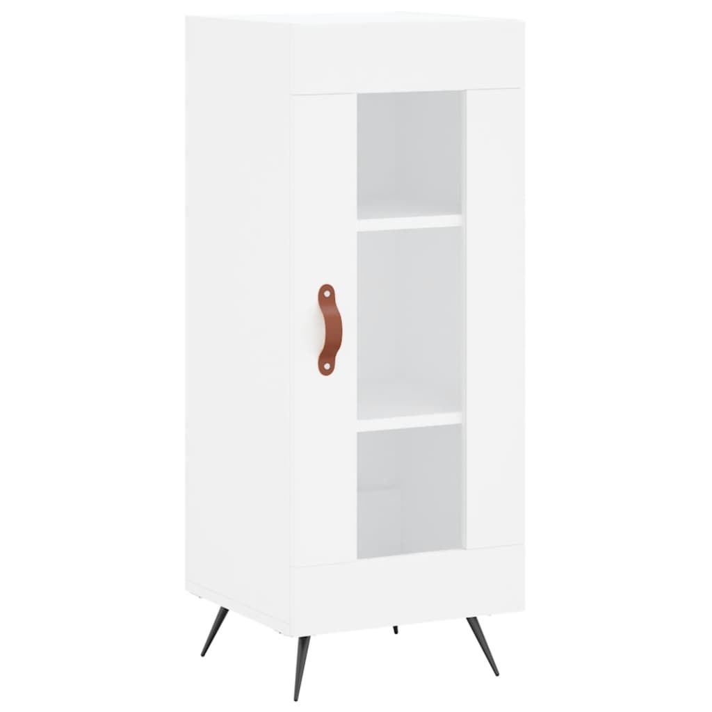 VidaXL Dressoir 34,5x34x90 cm bewerkt hout wit