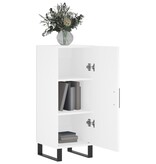 VidaXL Dressoir 34,5x34x90 cm bewerkt hout wit