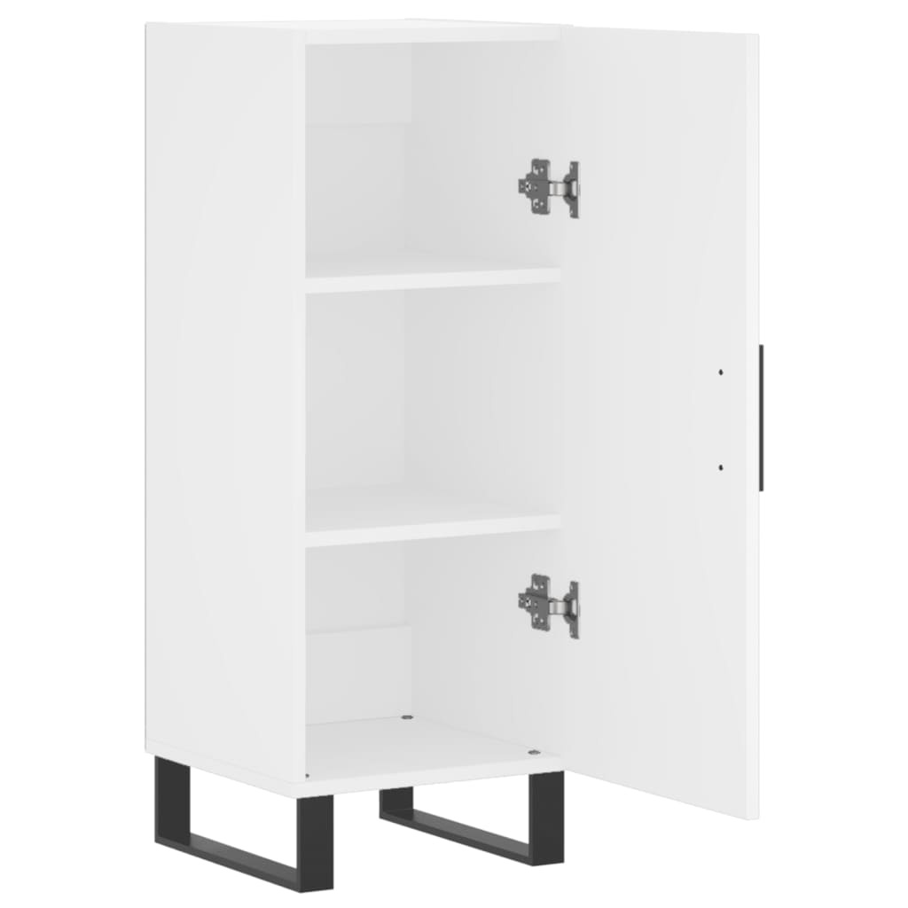 VidaXL Dressoir 34,5x34x90 cm bewerkt hout wit