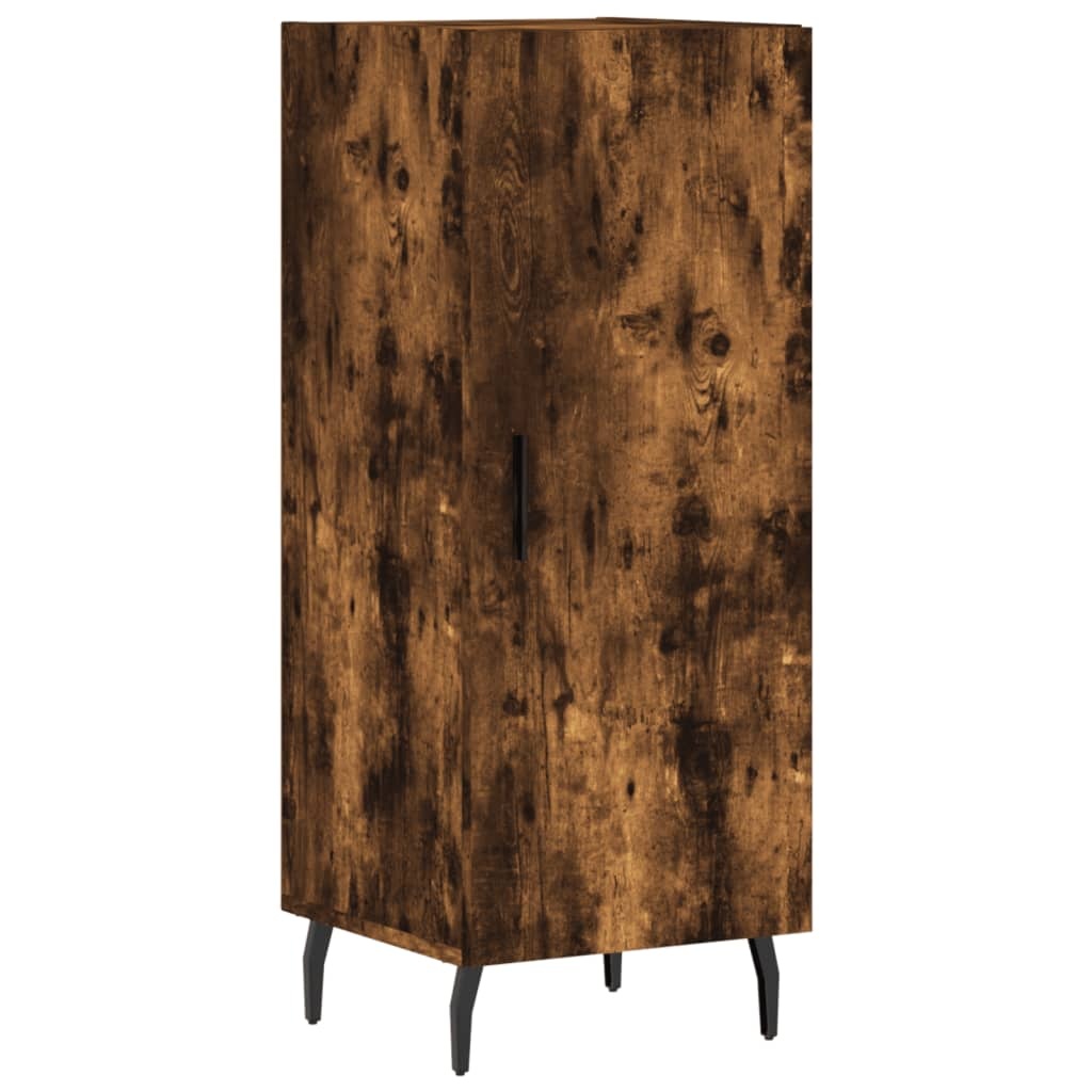 VidaXL Dressoir 34,5x34x90 cm bewerkt hout gerookt eiken