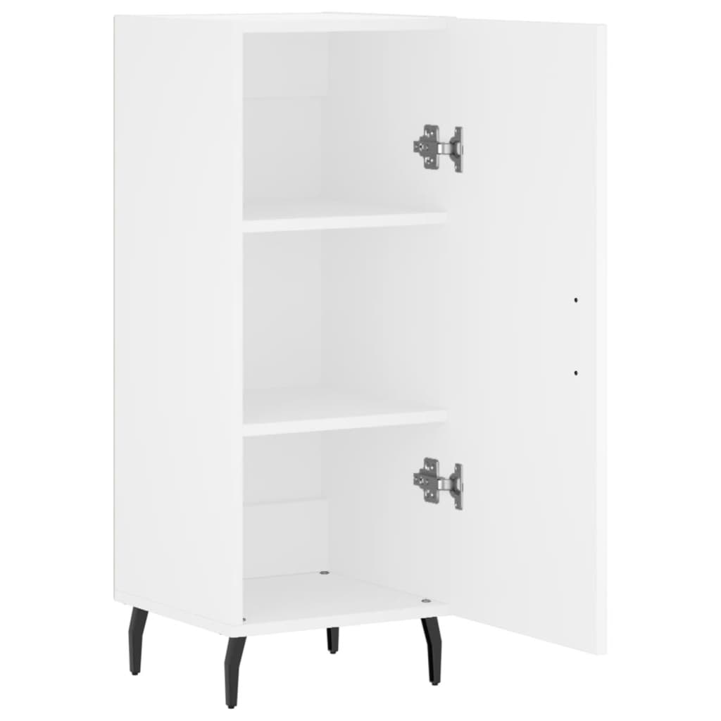 VidaXL Dressoir 34,5x34x90 cm bewerkt hout wit