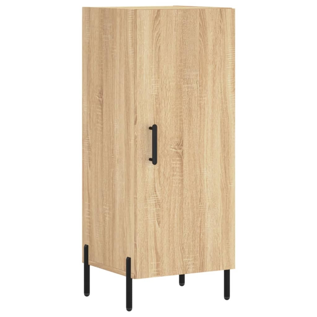 VidaXL Dressoir 34,5x34x90 cm bewerkt hout sonoma eiken