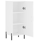 VidaXL Dressoir 34,5x34x90 cm bewerkt hout wit