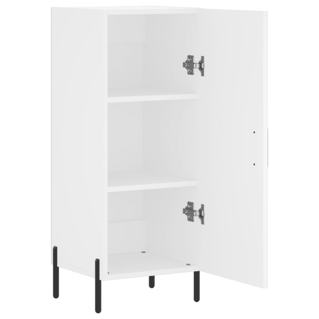 VidaXL Dressoir 34,5x34x90 cm bewerkt hout wit